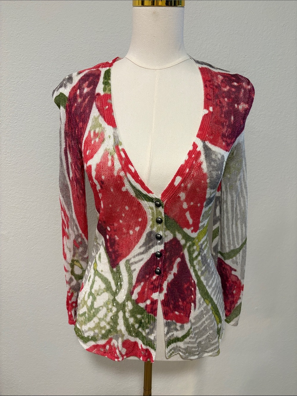 NIC+ZOE lightweight sheer knit cardigan
